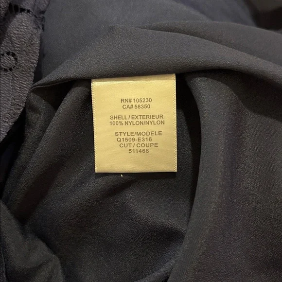 Equipment Brett Lace Shirtdress in Navy SZ S EUC - Picture 5 of 6